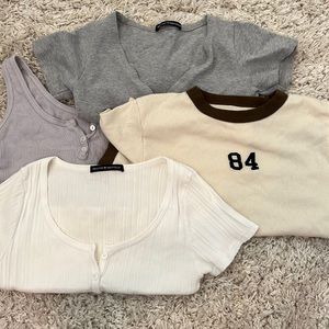 BRANDY MELVILLE 4 SHIRTS FOR GOOD PRICE